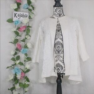 IC By Connie K Flower Blazer Size Small